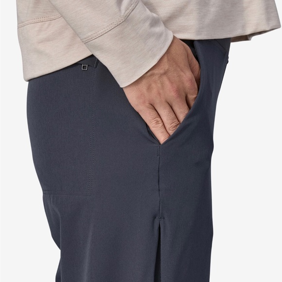 Patagonia Women's Happy Hike Studio Pants noble gray size L, NWT - Picture 5 of 9